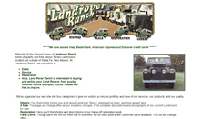 Desktop Screenshot of landroverranch.com